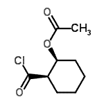 CAS#: 114250-35-0， (1S,2R)-2-(Chlorocarbonyl)Cyclohexyl Acetate