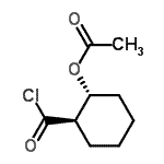 CAS#: 114250-36-1， (1R,2R)-2-(Chlorocarbonyl)Cyclohexyl Acetate