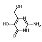 CAS#: 114282-45-0， 2-Amino-5-Hydroxy-6-(Hydroxymethyl)-4(1H)-Pyrimidinone