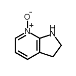 CAS#: 114402-41-4， 2,3-Dihydro-1H-Pyrrolo[2,3-b]Pyridine 7-Oxide