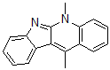 CAS 登录号：114414-79-8， 4,11-二甲基-5H-吲哚并(2,3-b)喹啉