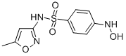 structure of CAS# 114438-33-4, Sulfamethoxazole Hydroxylamine;4-(Hydroxyamino)-N-(5-Methylisoxazol-3-Yl)Benzenesulfonamide;4-(Hydroxyamino)-N-(5-Methyl-3-Isoxazolyl)Benzenesulfonamide;Nci60_022622