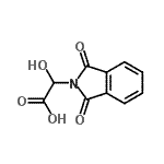 CAS#: 114505-80-5， (1,3-Dioxo-1,3-Dihydro-2H-Isoindol-2-Yl)(Hydroxy)Acetic Acid