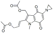 CAS#: 114560-31-5， [(E)-3-[3-(Acetyloxymethyl)-5-Aziridin-1-Yl-1-Methyl-4,7-Dioxo-Indol-2-Yl]Prop-2-Enyl] Acetate