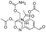 CAS#: 114580-45-9, (1aS,3S,8R,9S,9aS)-1-Acetyl-7,9-bis(acetyloxy)-8-(((aminocarbonyl)oxy)methyl)-1,1a,2,8,9,9a-hexahydro-3,9-Epoxy-3H-azirino(2,3-c)benzazocine-5-carboxaldehyde