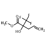 CAS 登录号：114645-32-8， 甲基2-羟基-2-(三氟甲基)-4-戊烯酸酯