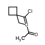 CAS#: 114671-91-9， [1-(Chlorocarbonyl)Cyclobutyl]Methyl Acetate
