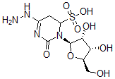 CAS#: 114691-29-1， 3-[(2R,3R,4S,5R)-3,4-Dihydroxy-5-(Hydroxymethyl)Oxolan-2-Yl]-6-Hydrazinyl-2-Oxo-4,5-Dihydropyrimidine-4-Sulfonic Acid