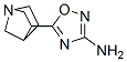 CAS#: 114724-45-7， 3-(3-Amino-1,2,4-Oxadiazol-5-Yl)-1-Azabicyclo(2.2.1)Heptane