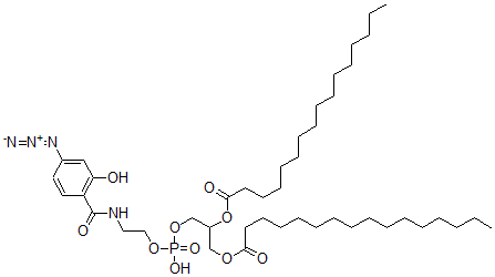 CAS#: 114747-15-8， 1,2-Dipalmitoyl(3,4-Azidosalicylamido)Phosphatidylethanolamine