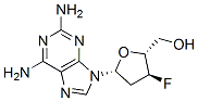 CAS#: 114753-53-6， [(2R,3S,5R)-5-(2,6-Diaminopurin-9-Yl)-3-Fluorooxolan-2-Yl]Methanol