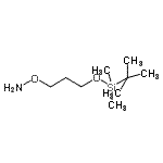 CAS#: 114778-46-0， [3-(Aminooxy)Propoxy](Dimethyl)(2-Methyl-2-Propanyl)Silane
