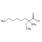 CAS#: 114781-07-6， 2-Amino-2-Ethyloctanoic Acid