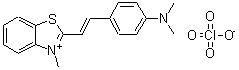 CAS#: 114793-87-2， 2-{(E)-2-[4-(Dimethylamino)Phenyl]Vinyl}-3-Methyl-1,3-Benzothiazol-3-Ium Perchlorate