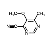 CAS#: 114969-83-4， 5-Methoxy-6-Methyl-4-Pyrimidinecarbonitrile
