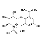 CAS#: 114991-25-2， 4-Hydroxy Propofol 1-O-beta-D-Glucuronide