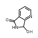 CAS#: 115012-09-4， 7-Hydroxy-6,7-Dihydro-5H-Pyrrolo[3,4-b]Pyridin-5-One