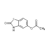 CAS#: 115045-84-6， 2-Oxo-2,3-Dihydro-1,3-Benzothiazol-5-Yl Acetate