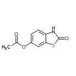 CAS#: 115045-85-7， 2-Oxo-2,3-Dihydro-1,3-Benzothiazol-6-Yl Acetate