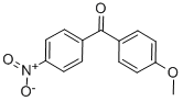 结构式 CAS# 1151-94-6, (4-甲氧基苯基)-(4-硝基苯基)甲酮