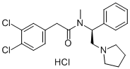 CAS#: 115199-84-3， 2-(3,4-Dichlorophenyl)-N-Methyl-N-[(1S)-1-Phenyl-2-(1-Pyrrolidinyl)Ethyl]Acetamide Hydrochloride