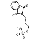 CAS#: 115306-79-1， 3-(1,3-Dioxo-1,3-Dihydro-2H-Isoindol-2-Yl)Propyl Methanesulfonate