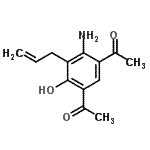 CAS#: 115350-01-1， 1,1'-(5-Allyl-4-Amino-6-Hydroxy-1,3-Phenylene)Diethanone