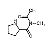CAS#: 115395-74-9， N-Acetyl-N-Methylprolinamide