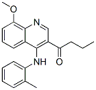 CAS#: 115607-61-9， 1-[8-Methoxy-4-[(2-Methylphenyl)Amino]Quinolin-3-Yl]Butan-1-One