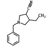 CAS#: 115687-25-7， 1-Benzyl-4-Ethyl-3-Pyrrolidinecarbonitrile