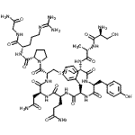 CAS#: 115699-80-4， 1-({(4R,7S,10S,13R,16S,19R)-7-(2-Amino-2-Oxoethyl)-10-(3-Amino-3-Oxopropyl)-13-Benzyl-16-(4-Hydroxybenzyl)-6,9,12,15,18-Pentaoxo-19-[(L-Seryl-L-Alanyl)Amino]-1,2-Dithia-5,8,11,14,17-Pentaazacycloicosa N-4-Yl}Carbonyl)-L-Prolyl-N<Sup>5</Sup>-(Diaminomethylene)-L-Ornithylglycinamide