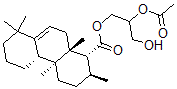 CAS#: 115712-99-7， (2-Acetyloxy-3-Hydroxypropyl) (1R,2S,4aS,4bS,10aS)-2,4A,8,8,10alpha-Pentamethyl-2,3,4,4B,5,6,7,10-Octahydro-1H-Phenanthrene-1-Carboxylate