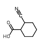 CAS#: 115720-23-5， 2-Cyano-Cyclohexanecarboxylic acid
