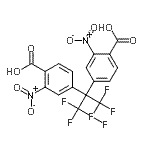 CAS#: 115873-09-1， 4,4'-(1,1,1,3,3,3-Hexafluoro-2,2-Propanediyl)Bis(2-Nitrobenzoic Acid)
