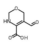 CAS#: 115881-74-8， 5-Formyl-3,6-Dihydro-2H-1,3-Oxazine-4-Carboxylic Acid