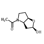 CAS#: 115996-13-9， 1-[(2R,3aR,6aR)-2-Hydroxyhexahydro-4H-Furo[3,2-b]Pyrrol-4-Yl]Ethanone