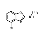 CAS#: 116033-56-8， 2-(Methylamino)-1,3-Benzothiazol-4-Ol