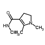 CAS#: 116195-46-1， N,1,2-Trimethyl-4,5-Dihydro-1H-Pyrrole-3-Carboxamide