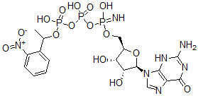CAS#: 116271-22-8， 1-(2-Nitro)Phenylethyl-P(3)-Guanylyl Imidodiphosphate