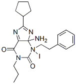 CAS#: 116370-32-2， 3-(2-(4-Amino-3-(Iodo-125I)Phenyl)Ethyl)-8-Cyclopentyl-3,7-Dihydro-1-Propyl-1H-Purine-2,6-Dione