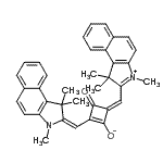 CAS#: 116477-16-8， (4Z)-3-Oxo-4-[(1,1,3-Trimethylbenzo[E]Indol-3-Ium-2-Yl)Methylene]-2-[(E)-(1,1,3-Trimethylbenzo[E]Indol-2-Ylidene)Methyl]Cyclobuten-1-Olate