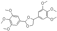 CAS#: 116673-47-3， 2,4-Bis(3,4,5-Trimethoxyphenyl)-1,3-Dioxolane