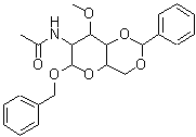 CAS#: 116696-66-3， Benzyl 2-Acetamido-4,6-O-Benzylidene-2-Deoxy-3-O-Methylhexopyranoside