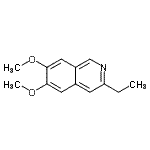 CAS#: 116734-05-5， 3-Ethyl-6,7-Dimethoxyisoquinoline