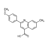 CAS#: 116734-21-5， 2-(4-Methoxyphenyl)-7-Methyl-4-Quinolinecarboxylic Acid
