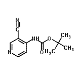 CAS#: 116799-24-7， 2-Methyl-2-Propanyl (3-Cyano-4-Pyridinyl)Carbamate