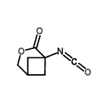 CAS#: 116823-33-7， 1-Isocyanato-3-Oxabicyclo[3.1.1]Heptan-2-One