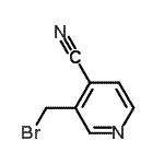 CAS#: 116986-14-2， 3-(Bromomethyl)Isonicotinonitrile