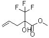 structure of CAS# 117015-45-9, Methyl 2-Hydroxy-2-(Trifluoromethyl)-4-Pentenoate;3-Nitro-4-(trifluoromethyl)benzoic acid;Methyl 2-hydroxy-2-(trifluoromethyl)-3-vinylpropanoate;Methyl 2-hydroxy-2-(trifluoromethyl)-4-pentenoate