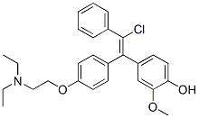 CAS#: 117095-59-7， 4-[(Z)-2-Chloro-1-[4-(2-Diethylaminoethoxy)Phenyl]-2-Phenylethenyl]-2-Methoxyphenol